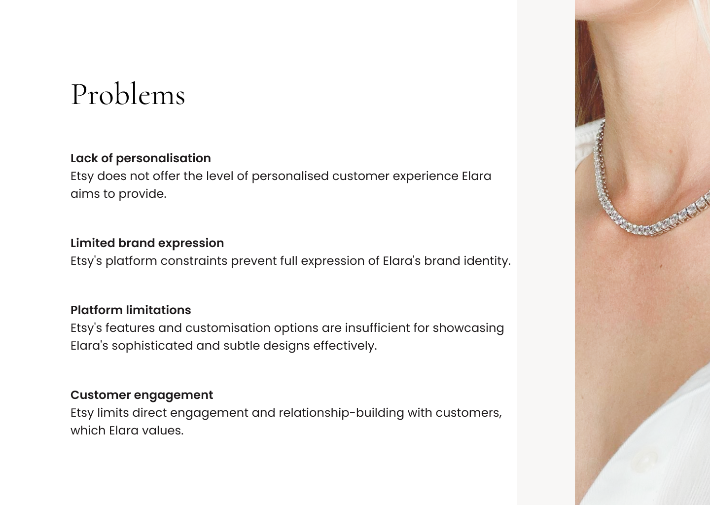 Elara jewellery website case study visual 11