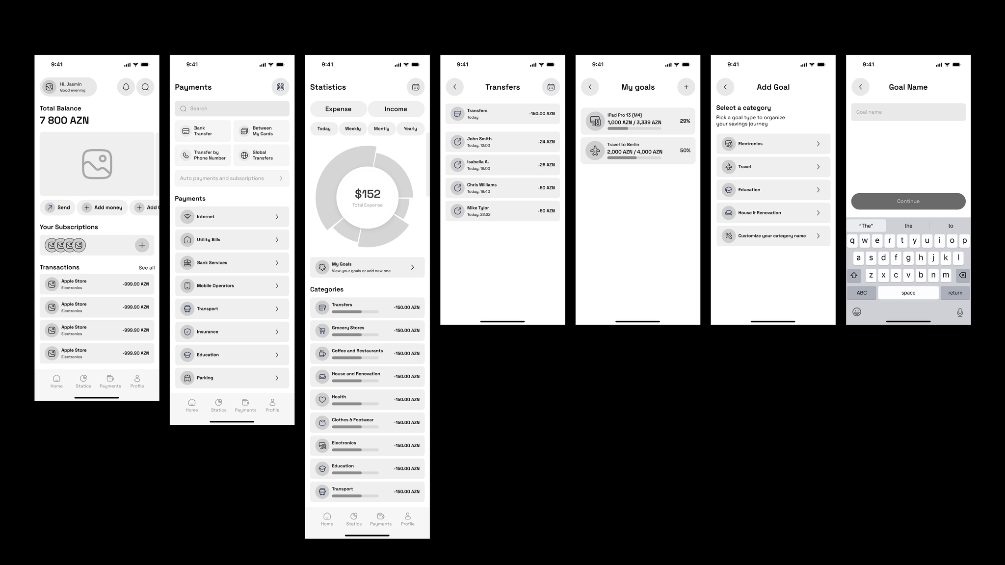 Finance app case study visual 3