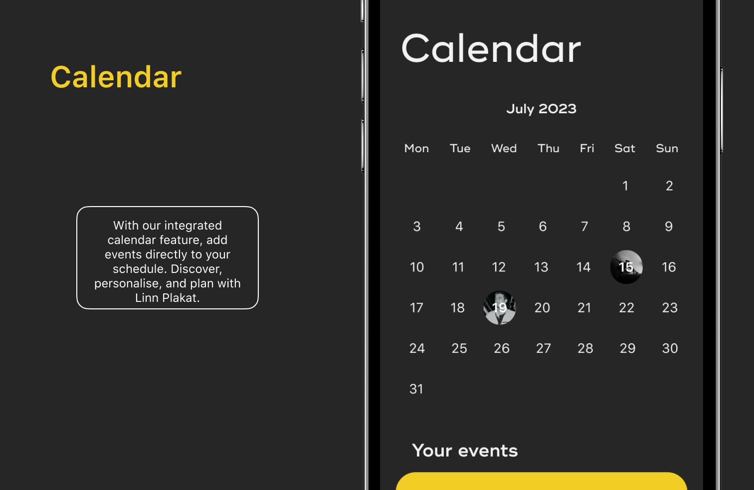 Linn Plakat - event app case study visual 4