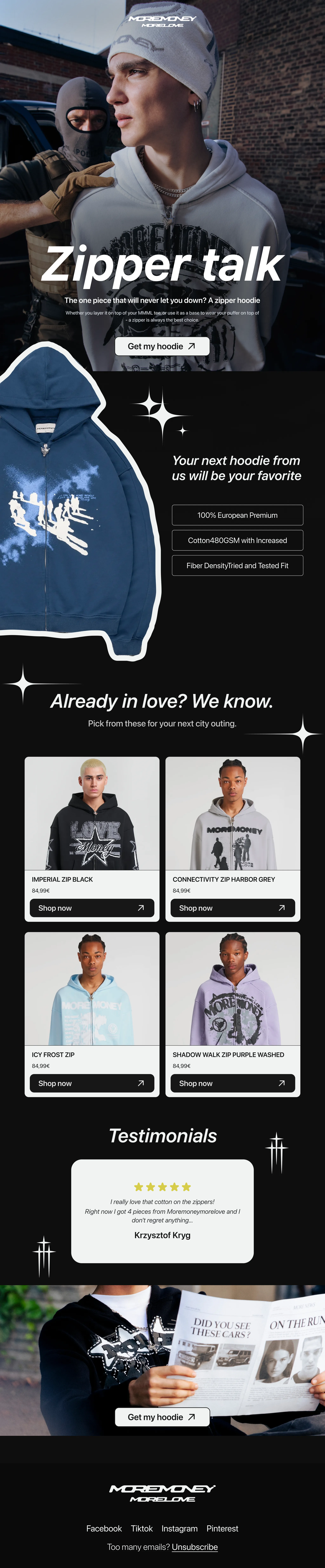 MoreMoneyMoreLove (Email Newsletter) case study visual 3