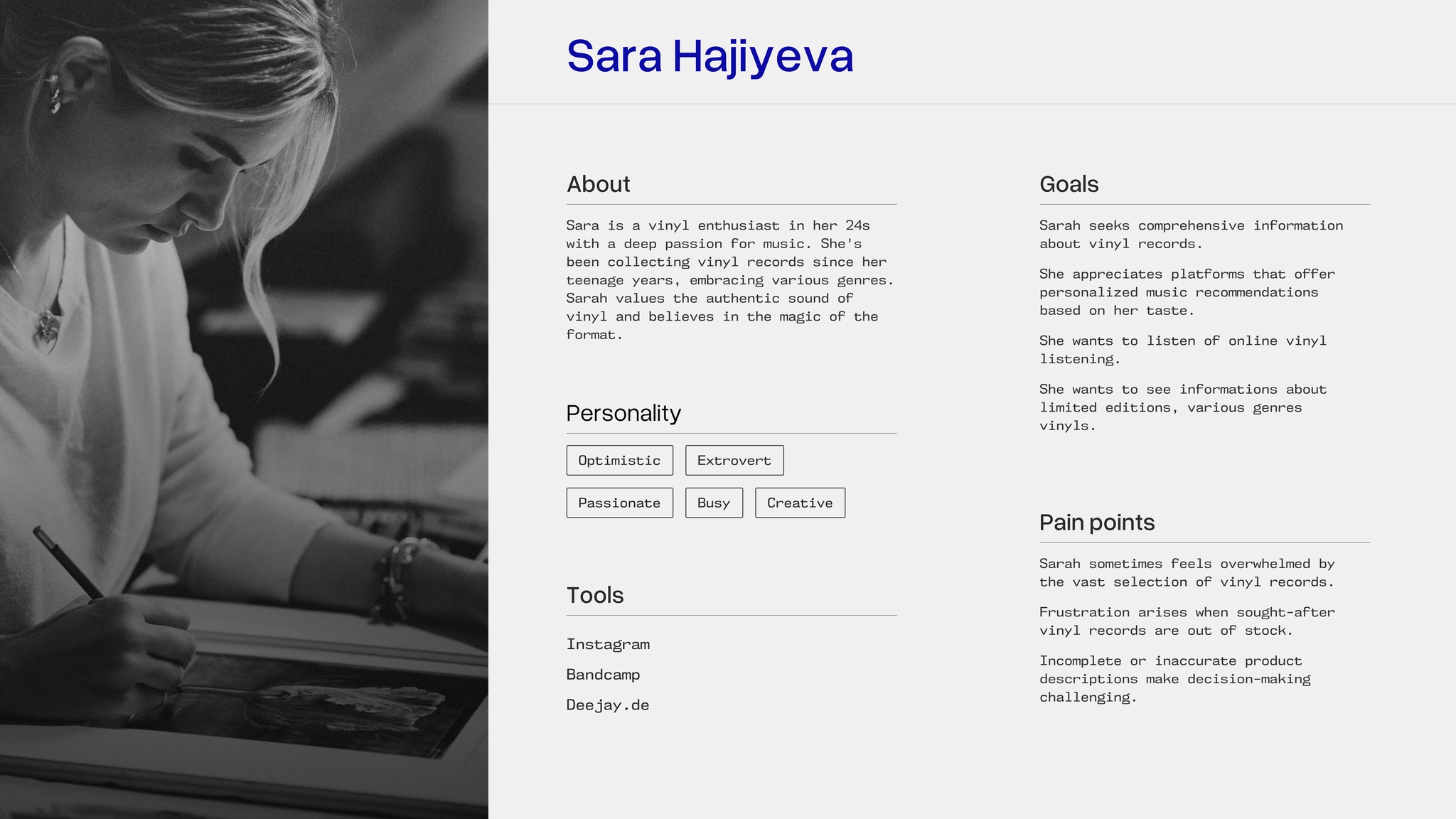 Spin Records - Vinyl Website case study visual 12